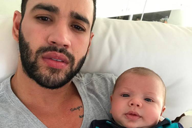 Gusttavo Lima e Gabriel (Reprodução/Instagram)