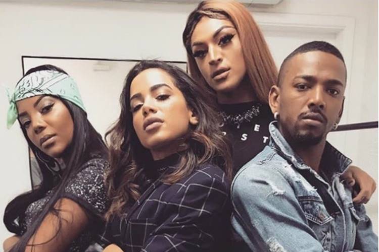 Ludmilla, Anitta, Pabllo Vittar e Nego do Borel (Reprodução/Instagram)