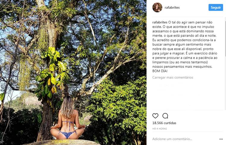 Post - Rafa Brites/Instagram