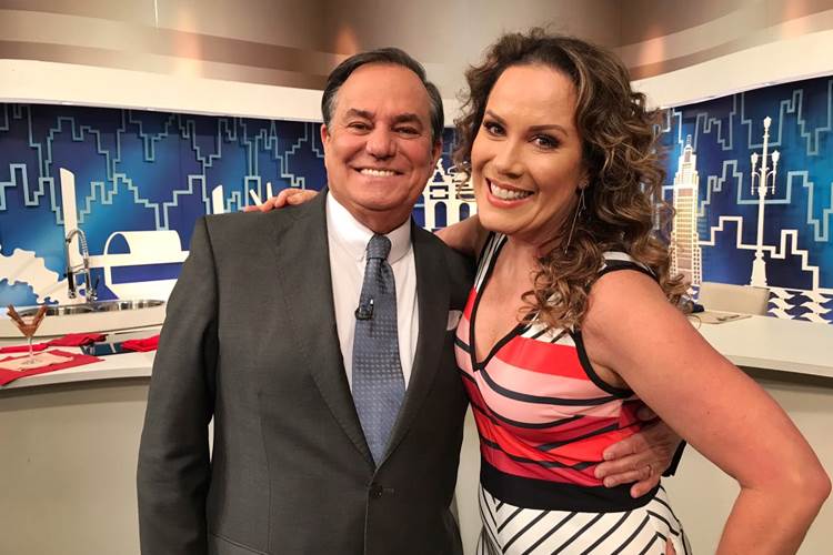 Ronnie Von recebe Regina Volpato no ‘Todo Seu’