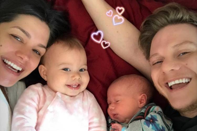 Thais Fersoza, Melinda, Teodoro e Michel Teló (Reprodução/Instagram)