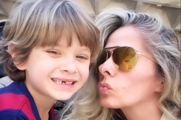 Vitório e Adriane Galisteu (Reprodução/Instagram)