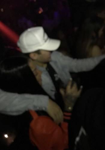 Ludmilla e Austin Mahone (Reprodução/Foto:LeoDias)