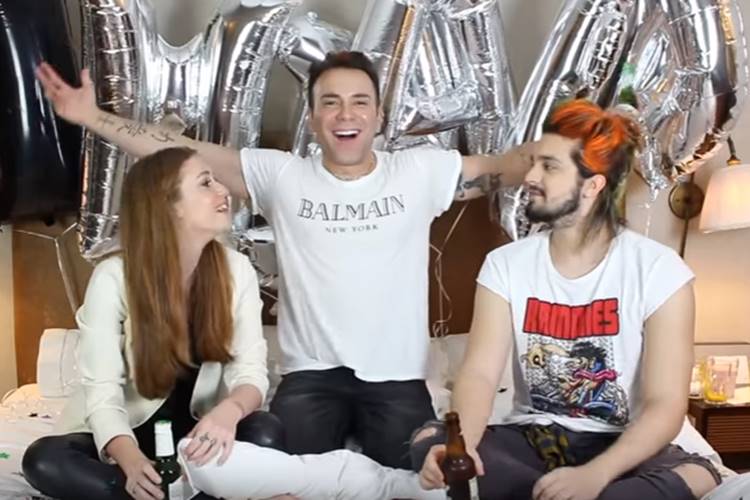 Marina Ruy Barbosa, Matheus Mazzafera e Luan Santana (Reprodução/Instagram)