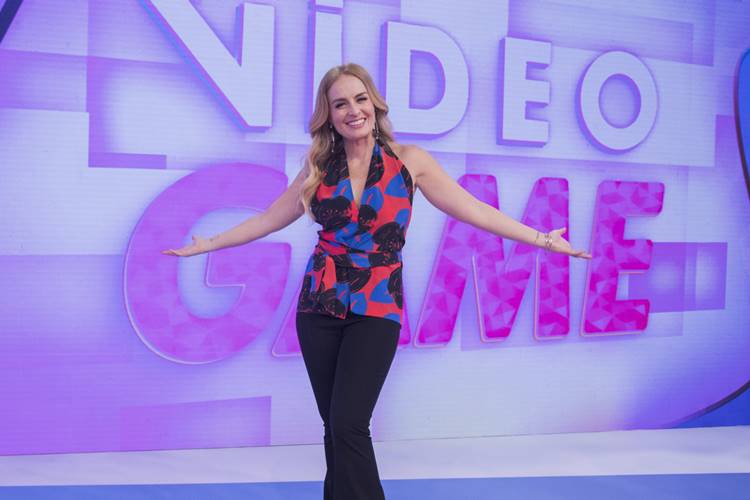 Angélica volta ao Vídeo Show para temporada especial do ‘Vídeo Game’