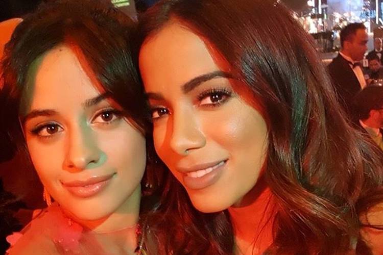 Camila Cabello e Anitta (Reprodução/Instagram)