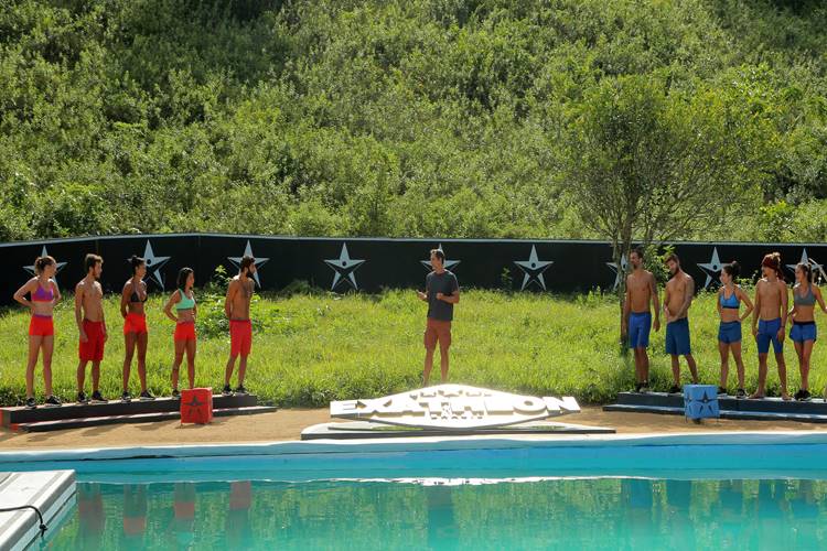 Heróis e Guerreiros tentam de tudo para garantir a imunidade na reta final do ‘Exathlon Brasil’