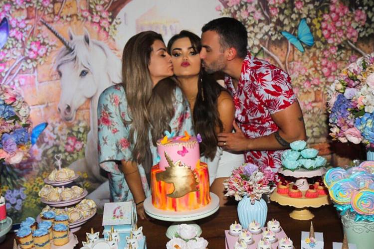 Kelly Key, Suzanna Freitas e Mico Freitas (Reprodução/Instagram)