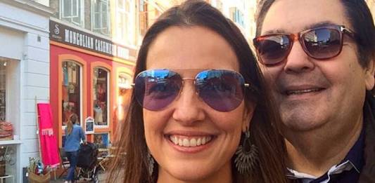 Luciana Cardoso e Faustão/Instagram