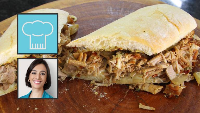 Receita de Lanche de Pernil