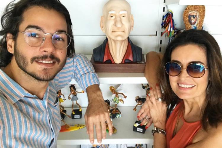 Túlio Gadêlha e Fátima Bernardes2 Túlio Gadêlha e Fátima Bernardes (Reprodução/Instagram)