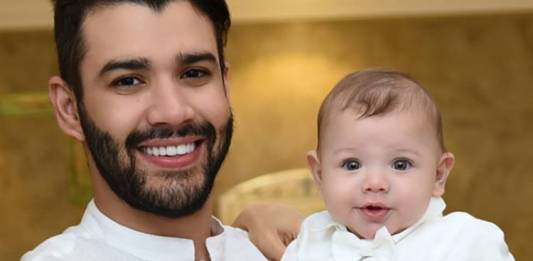 Gusttavo Lima e Gabriel (Reprodução/Instagram/andressasuita)