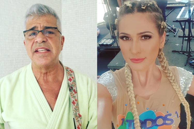 Lulu Santos e Lívia Andrade Lulu Santos e Lívia Andrade/Instagram
