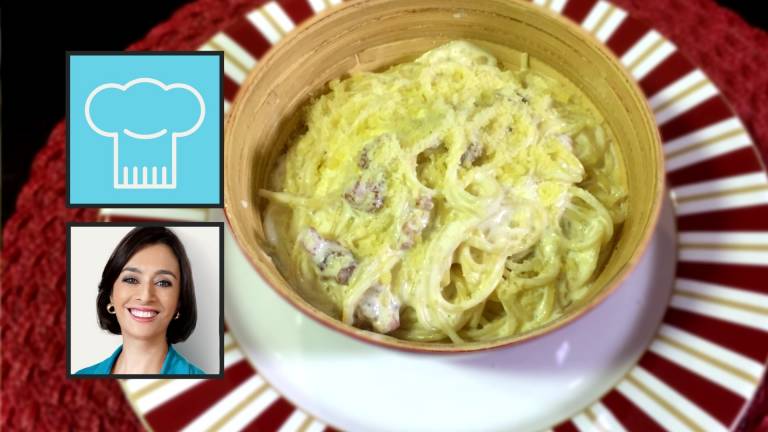 Cátia Fonseca: Receita de Macarrão à Carbonara