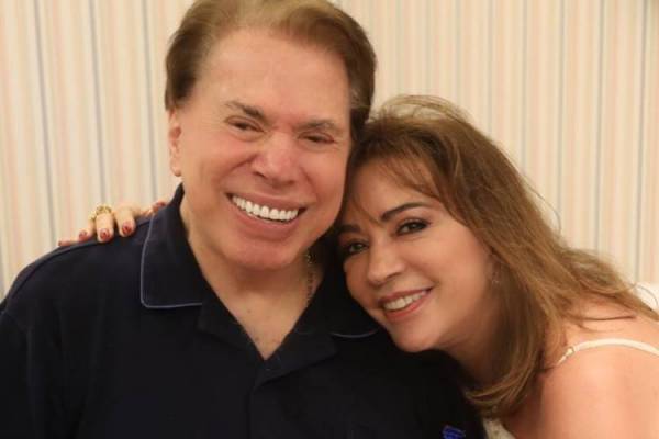 Silvio Santos e Iris Abravanel/Instagram