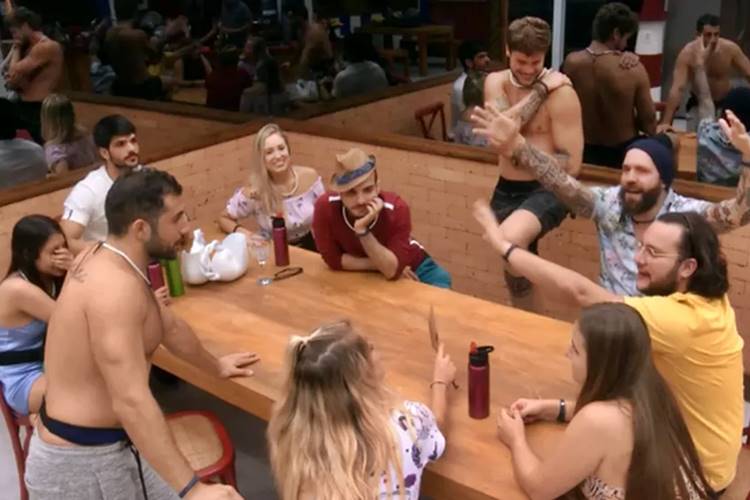 BBB18 - Brothers brincam de Verdade ou Consequencia BBB18 - Brothers brincam de Verdade ou Consequência (Reprodução/TV Globo)