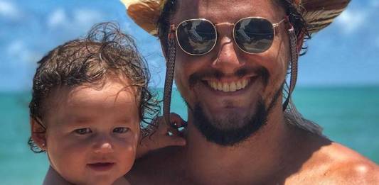 Bruno Gissoni com Madalena/Instagram