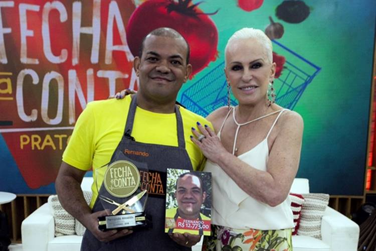 Fernando é o vencedor do ‘Fecha Conta’ do ‘Mais Você’