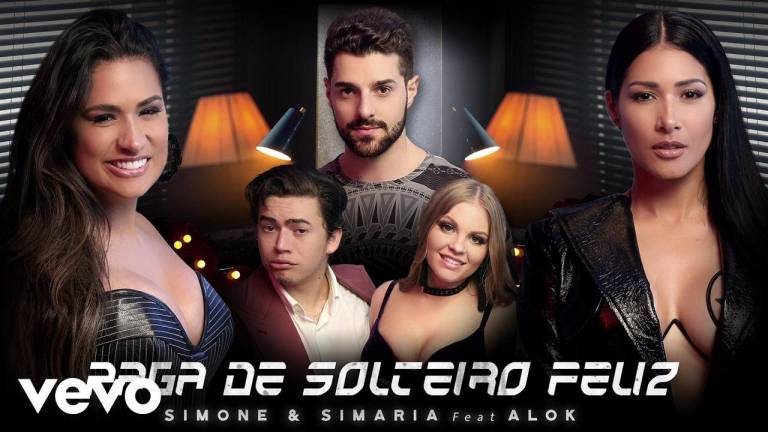 Simone e Simaria lançam clipe com Alok, Whindersson e Luísa Sonza