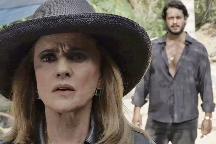 O Outro Lado do Paraíso - Sophia e Laerte O Outro Lado do Paraíso - Sophia e Laerte (Reprodução/TV Globo)