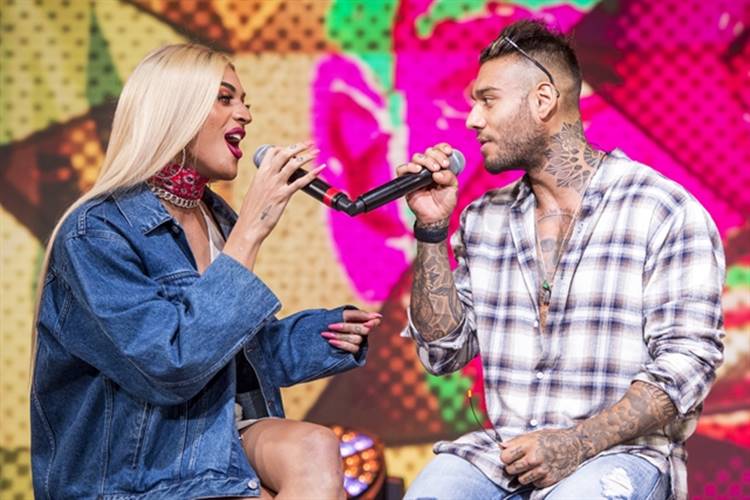 Pabllo Vittar e Lucas Lucco Pabllo Vittar e Lucas Lucco (Globo/João Cotta)