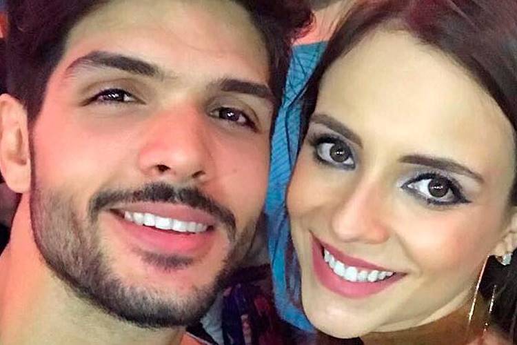 Lucas e a noiva Ana Lúcia Reprodução/Instagram