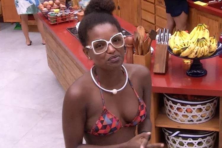 BBB18 - Nayara faz promessa BBB18 - Nayara faz promessa (Reprodução/TV Globo)