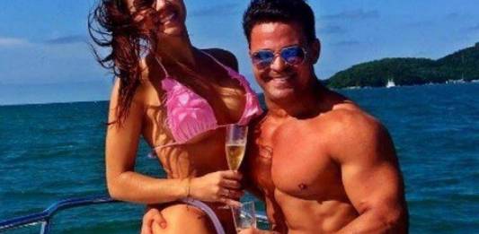 Eduardo Costa com ex/Instagram