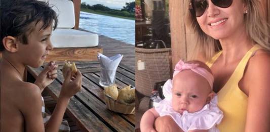 Eliana com os filhos/Instagram