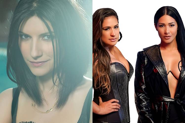 Laura Pausini - Simone e Simaria Laura Pausini - Simone e Simaria/Divulgação
