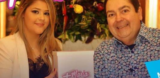 Maria Cavalcante e Faustão/Instagram