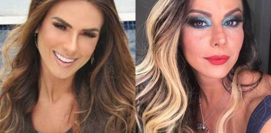 Nicole Bahls e Viviane Araújo/Instagram