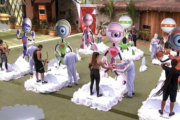 BBB18 - Prova do Anjo Cupido BBB18 - Prova do Anjo Cupido (Reprodução/TV Globo)