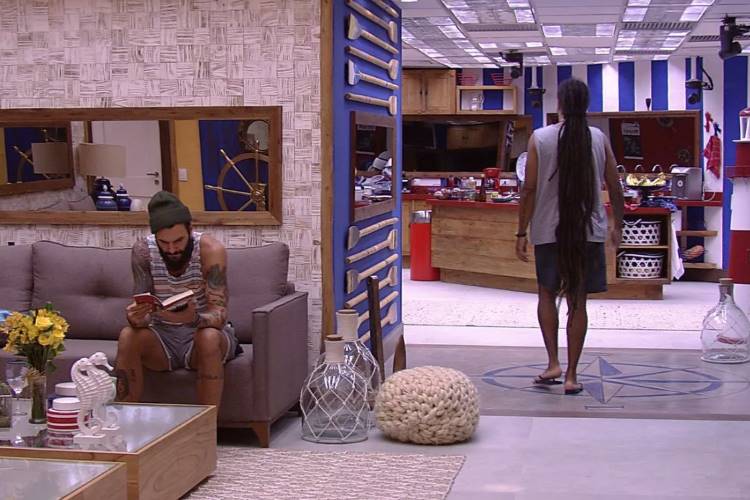 BBB18 - Wagner e Viegas BBB18 - Wagner e Viegas (Reprodução/TV Globo)