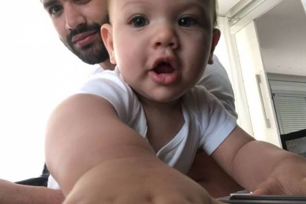 Gusttavo Lima com o filho Filho de Gusttavo Lima dá show de fofura/Instagram