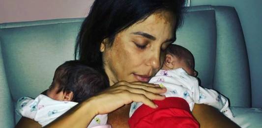 Ivete Sangalo posta foto com as gêmeas e fala sobre saudade dos fãs/Instagram