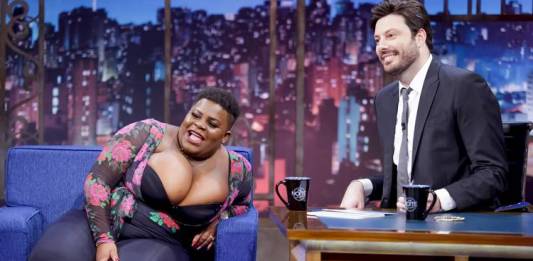 Jojo Todynho e Danilo Gentili (Gabriel Cardoso/SBT)