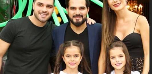 Luciano Camargo com sua família/Instagram