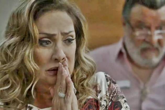 O Outro Lado do Paraíso: Nádia faz revelação após resultado de DNA do neto (Reprodução/TV Globo)