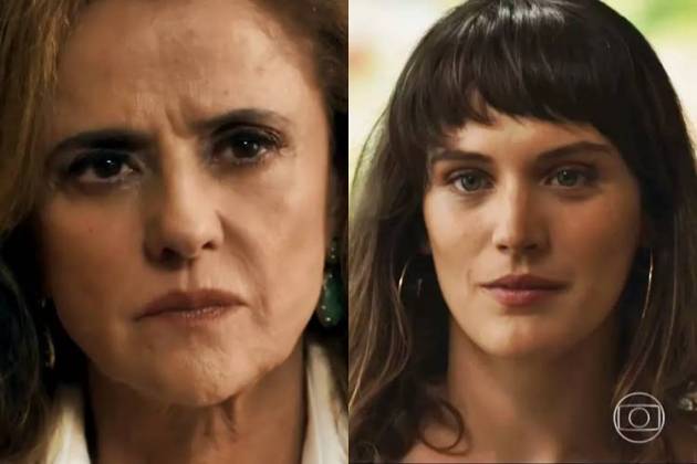 O Outro Lado do Paraíso: Clara ameaça Sophia (Reprodução/TV Globo)