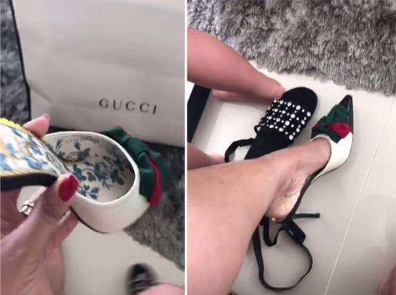 Sapato Da Gucci/Instagram