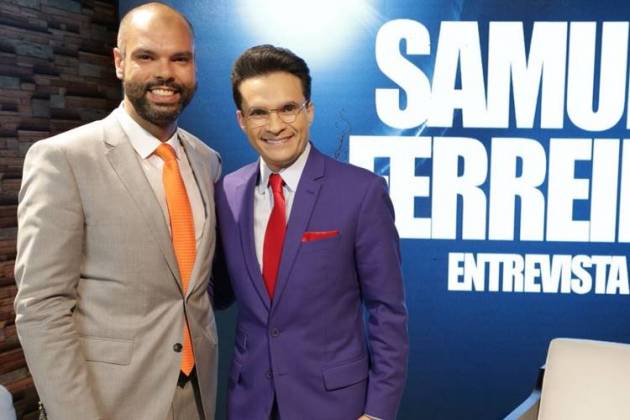 Bruno Covas e Samuel Ferreira (Divulgação/RBTV)