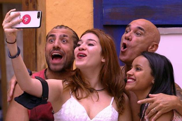 Kaysar, Ana Clara, Ayrton e Gleici - Reprodução/Gshow