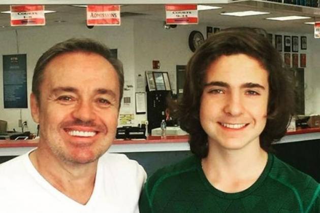 Gugu e o filho Gugu e o filho - Reprodução/Instagram