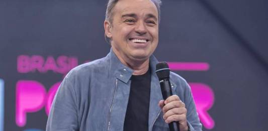 Gugu na estreia no Power Couple (Edu Moraes/Record TV)