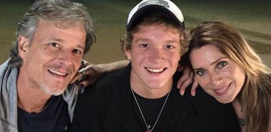 Marcello Novaes, Pedro Novaes e Letícia Spiller - Reprodução/Instagram