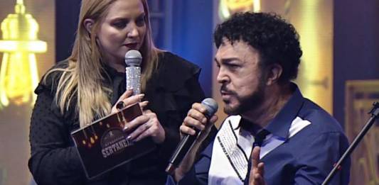 Mariângela Zan - Luiz Ayrão (Divulgação/TV Aparecida)