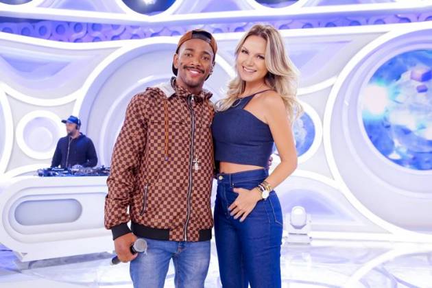 Nego do Borel e Eliana (Gabriel Cardoso/SBT)