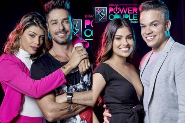 Power Couple - Franciele e Diego - Munik e Anderson (Edu Moraes/Record TV)
