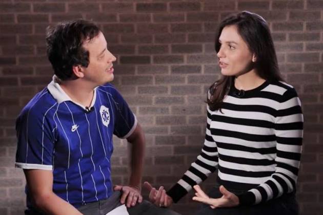 Mônica Iozzi revela que Rafael Cortez já foi seu 'crush'/Youtube